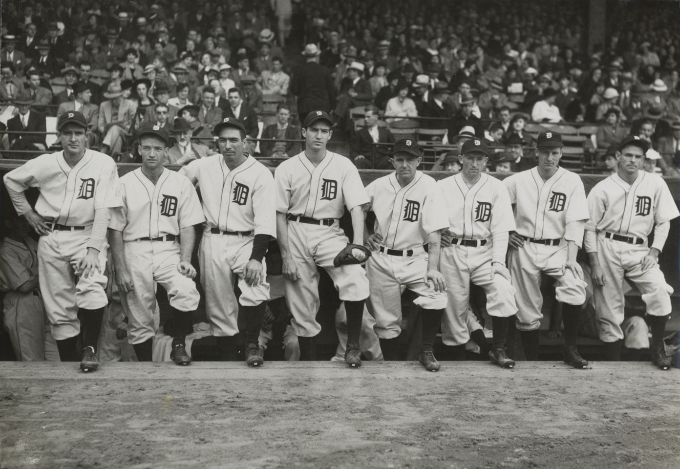 Detroit Tigers 1935 Pitching Staff And by Fpg