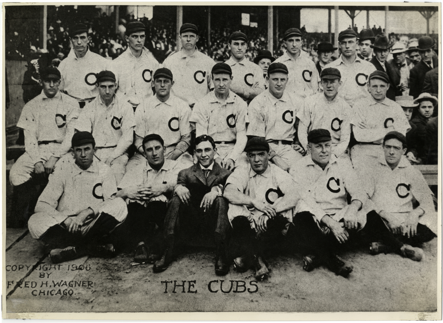 Chicago Cubs 1932 - NL Champs, 8x10 B&W Team Photo