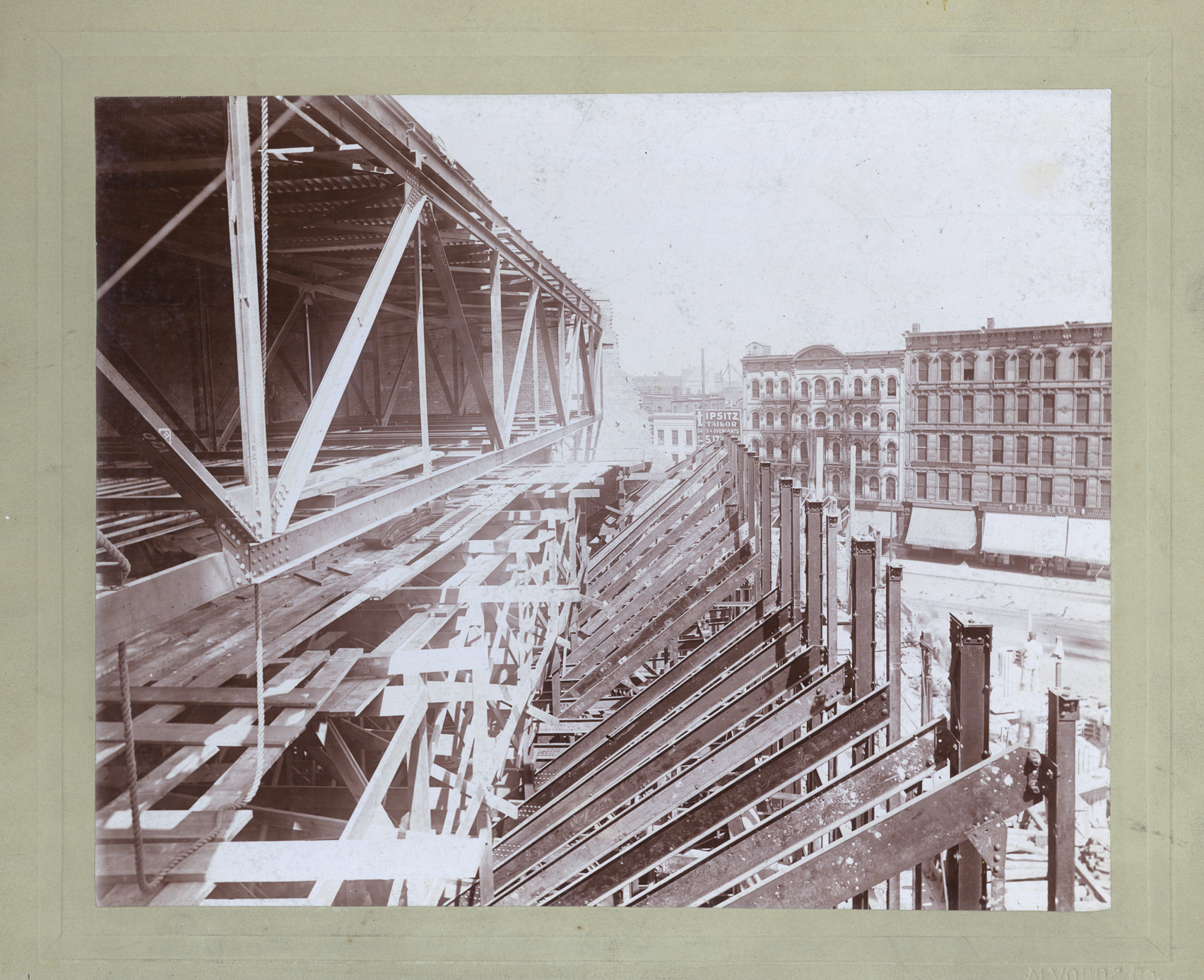 Detroit Opera House construction
