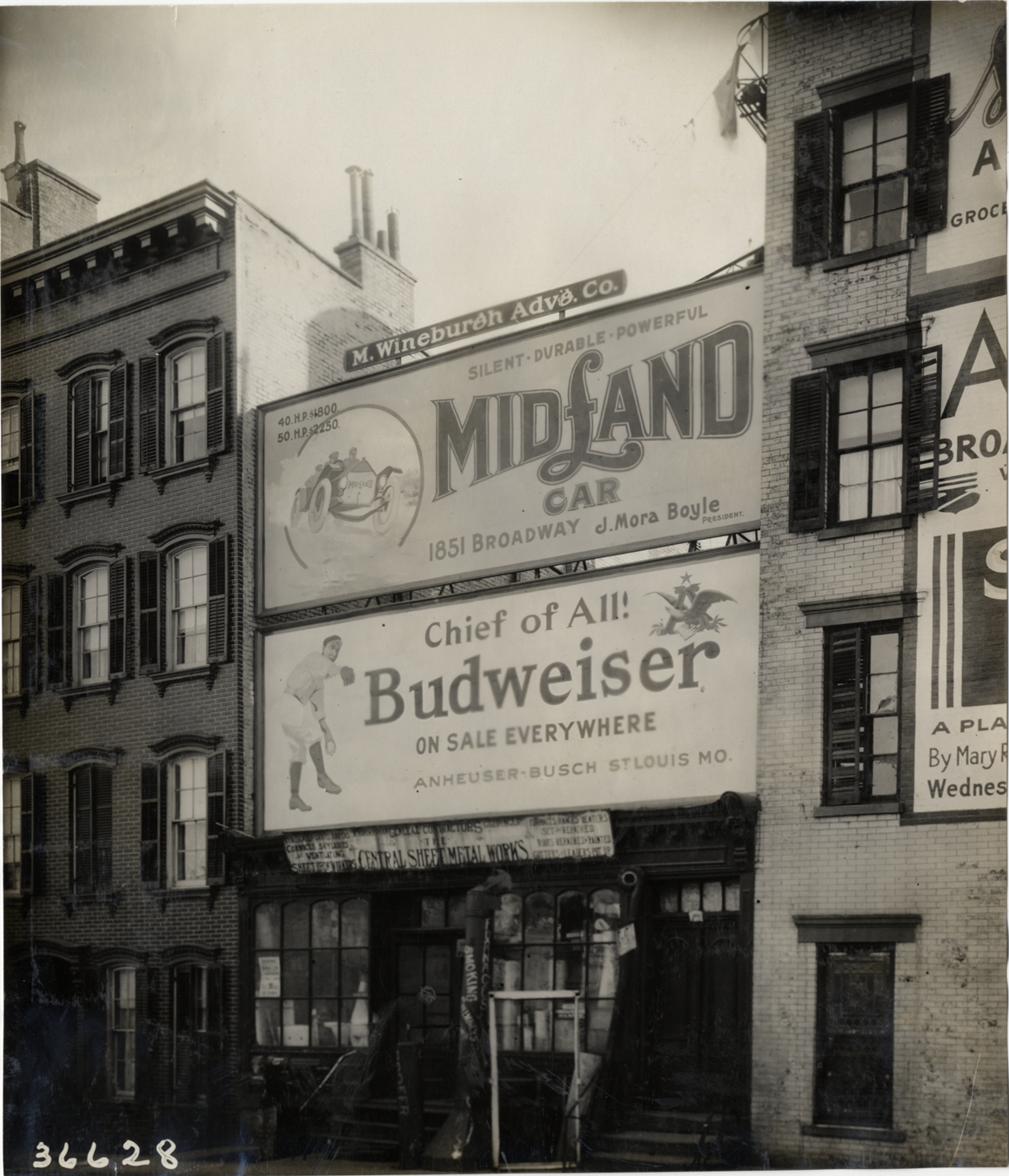 Billboard for Midland car