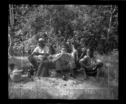 Men with rifles in Brazil