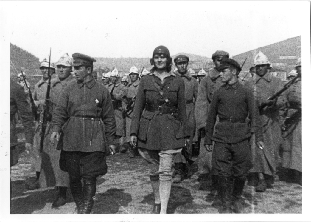Aloha Baker and Siberian soldiers