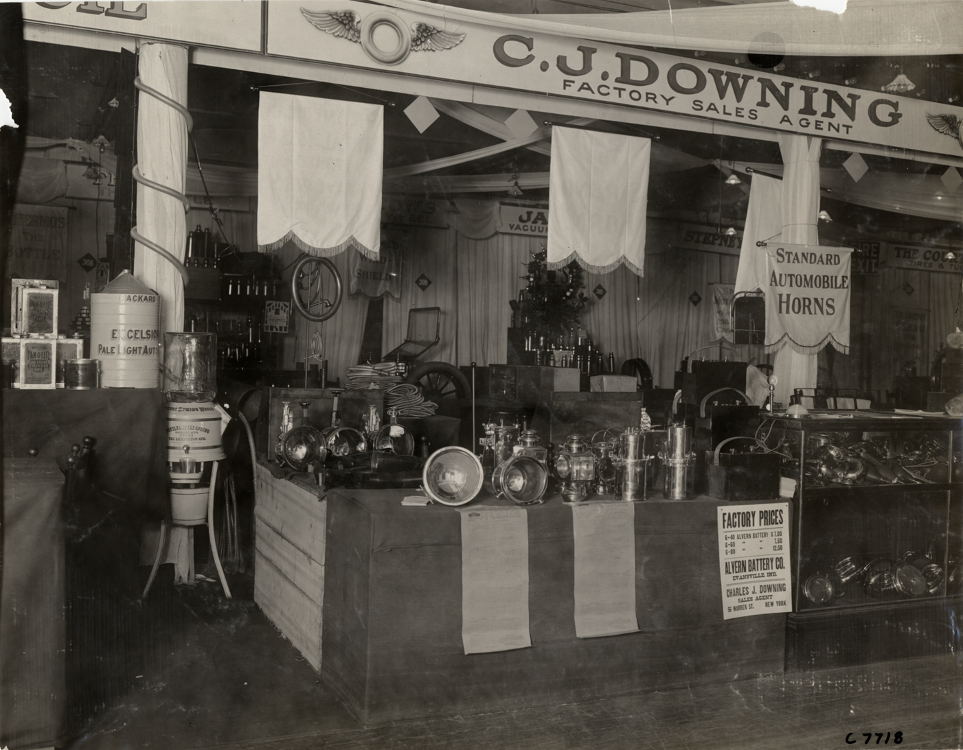 C.J. Downing display