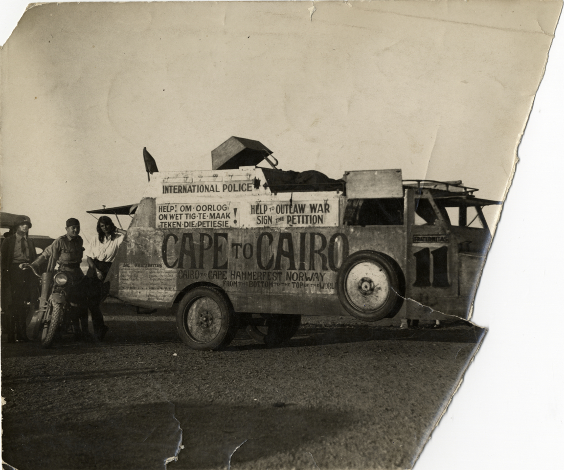 Wanderwell car no. 11 in South Africa