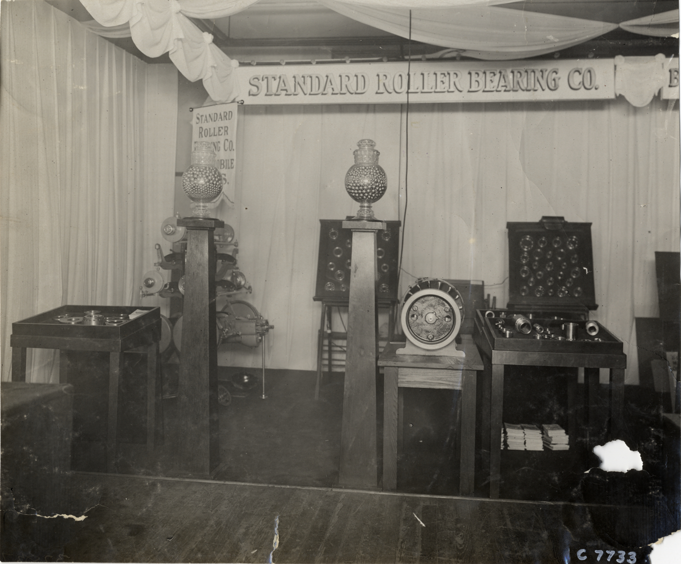 Standard Roller Bearing Co. display