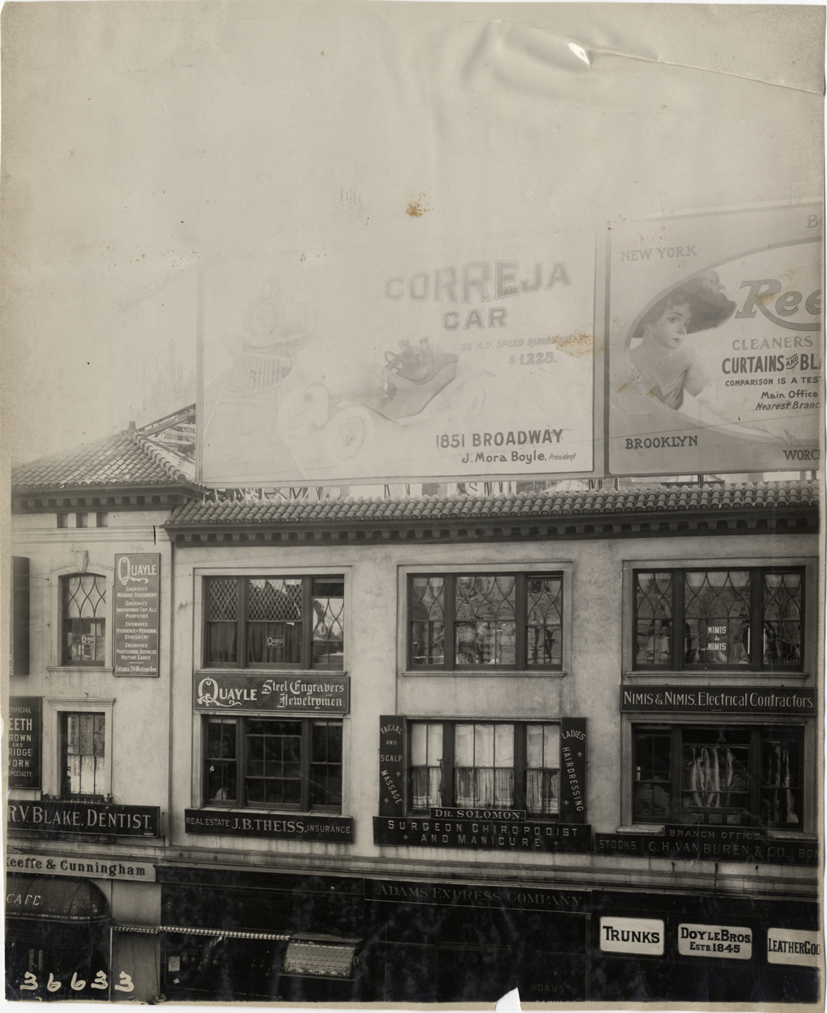 Billboard for Correja car
