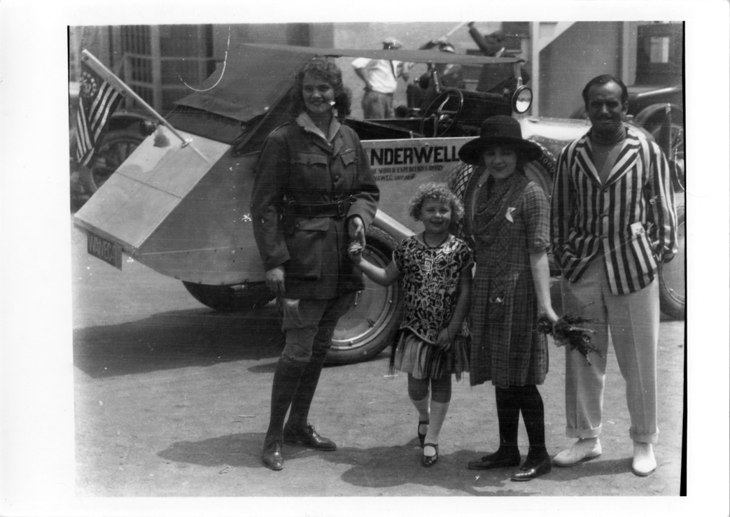 Aloha Baker, Douglas Fairbanks, Sr. and Mary Pickford