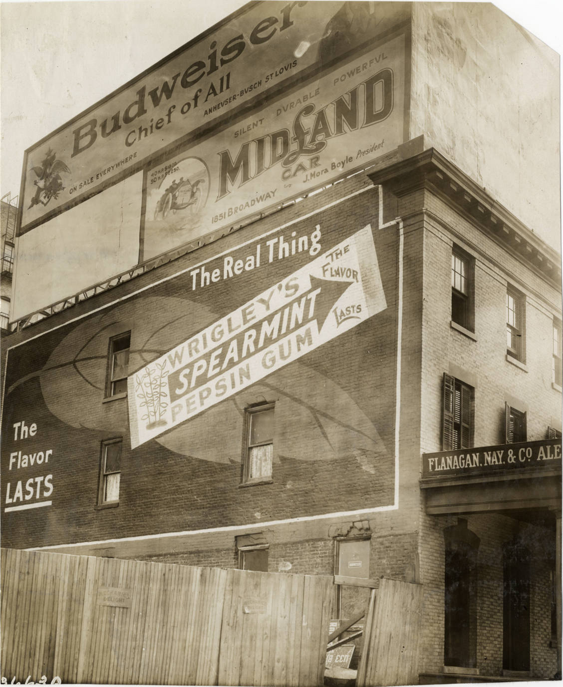 Billboard for Midland car