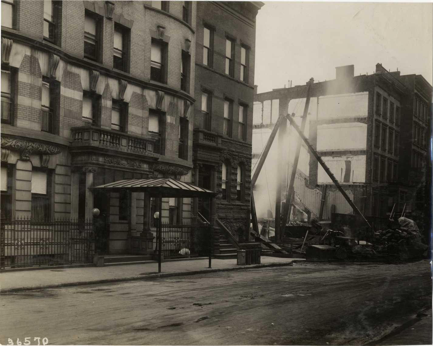 Demolition of building