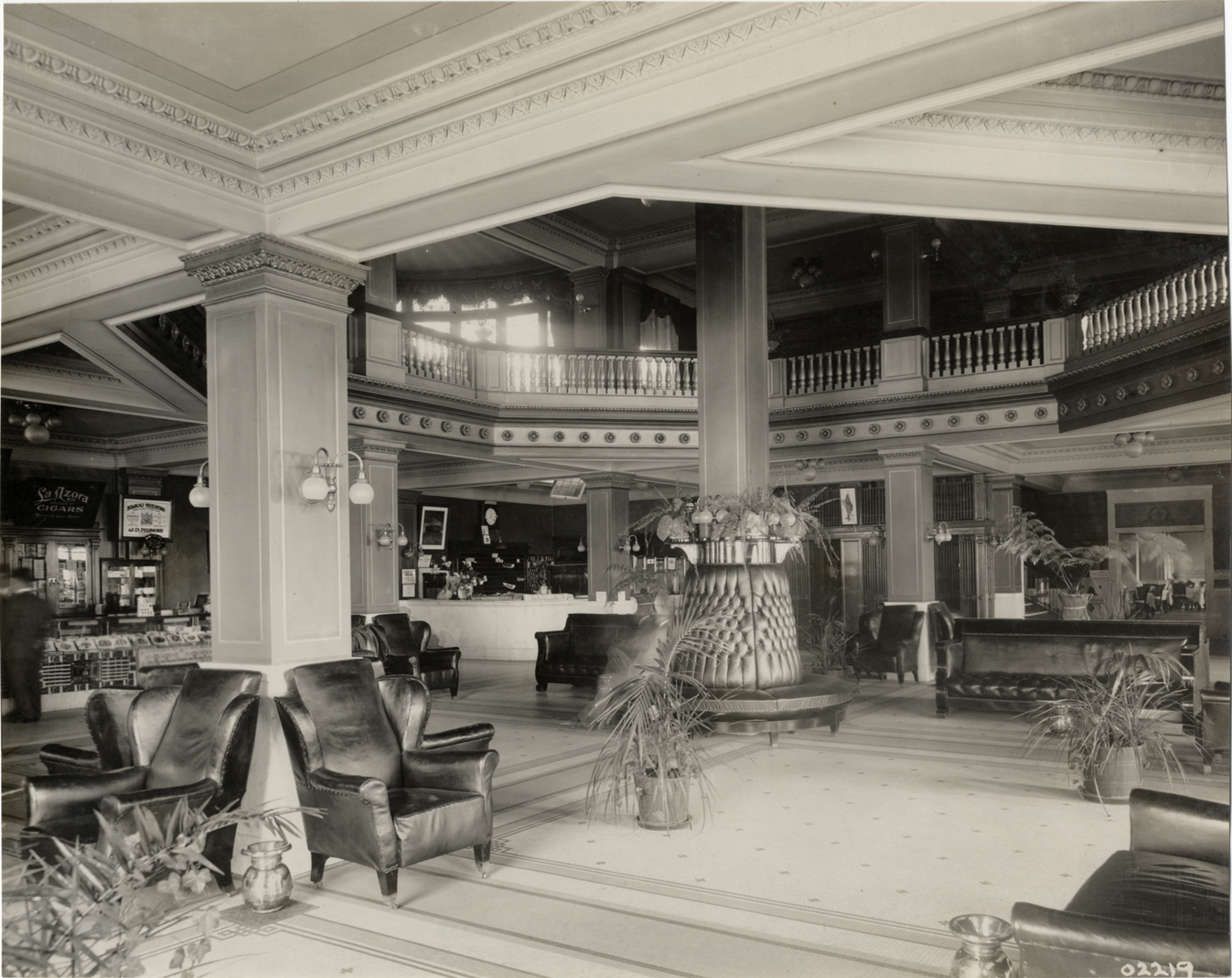 Hotel lobby