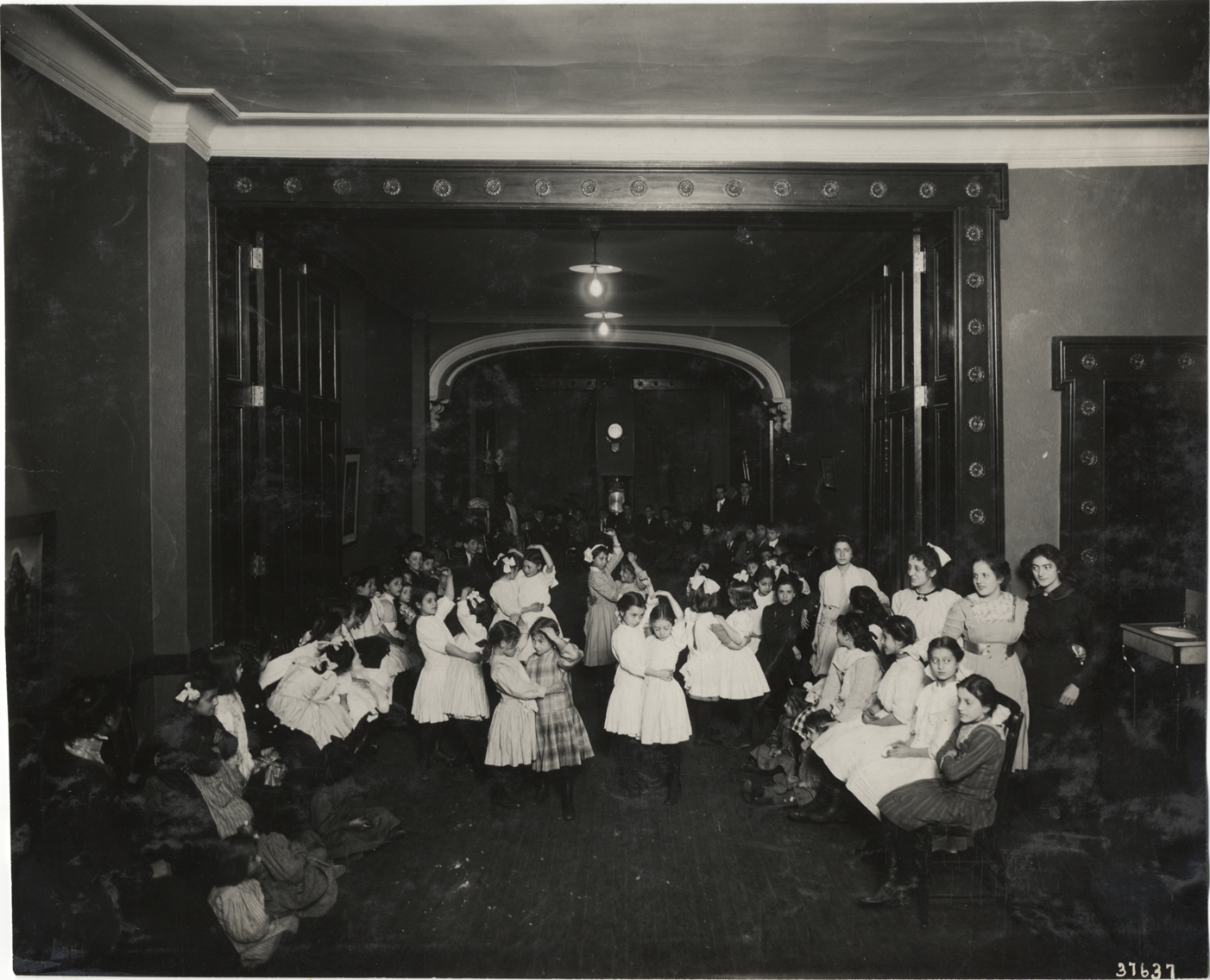 Girls dancing