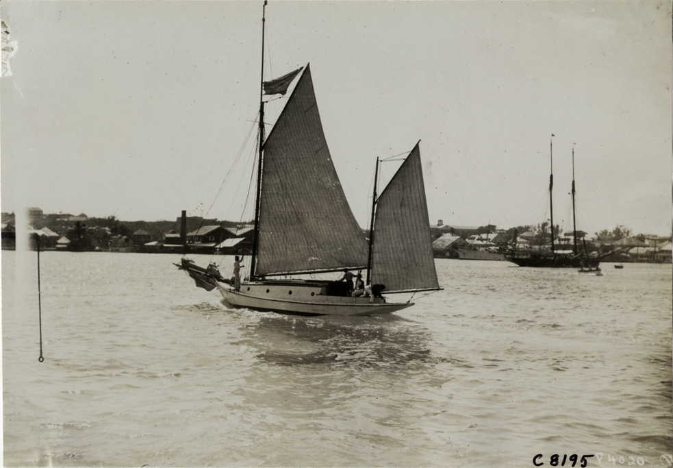 Sailboat, Palm Beach boat carnival