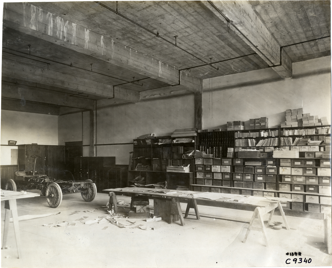 Interior of Rapid Motor Vehicle Company factory