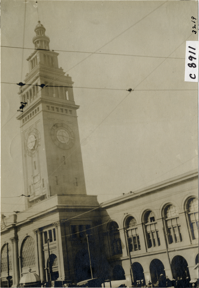 Ferry Building, 1906 San Francisco earthquake and fire