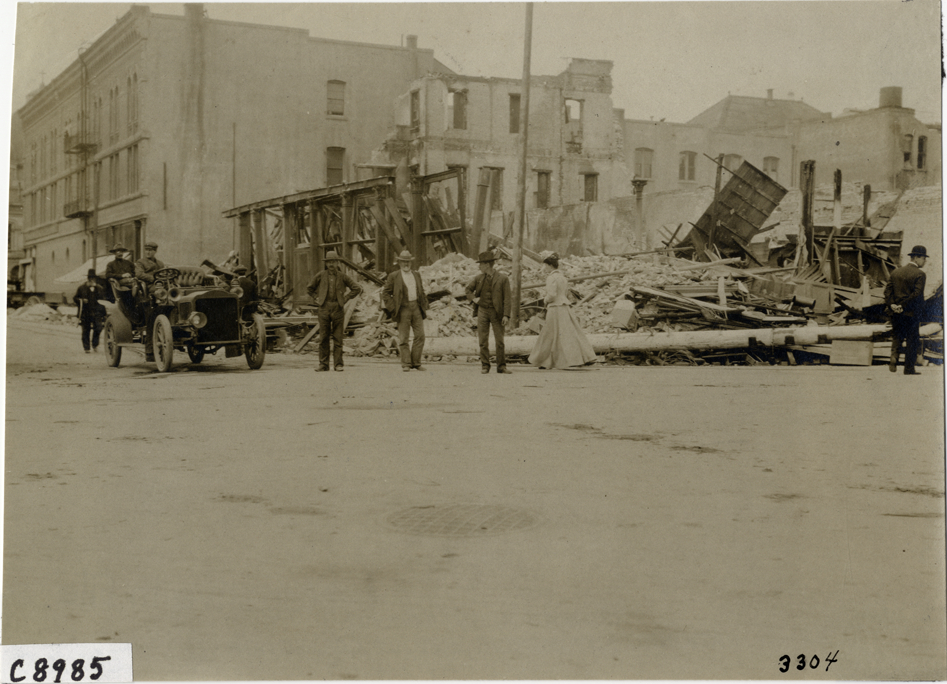 Native Sons Hall, 1906 San Francisco earthquake and fire