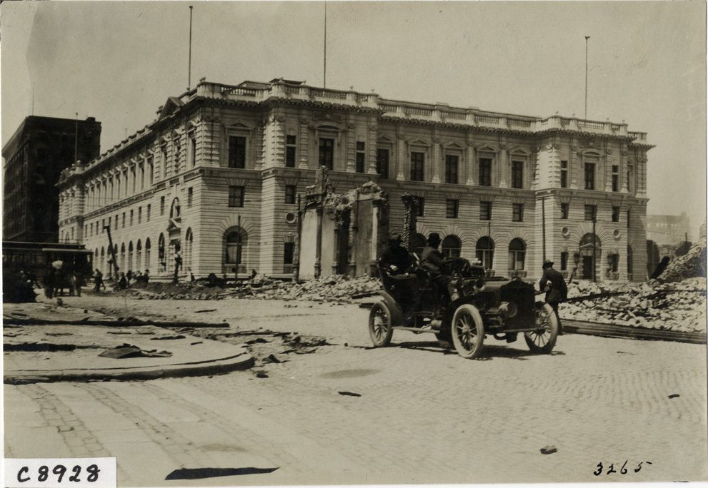 Post Office, 1906 San Francisco earthquake and fire
