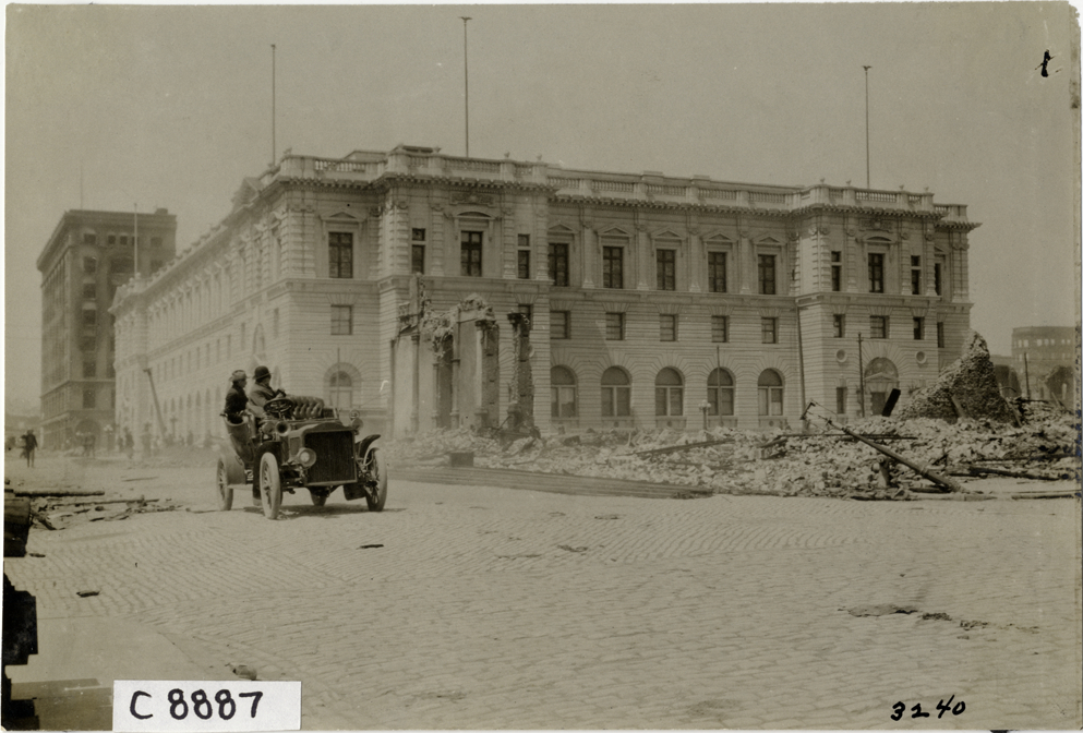 Post Office, 1906 San Francisco earthquake and fire