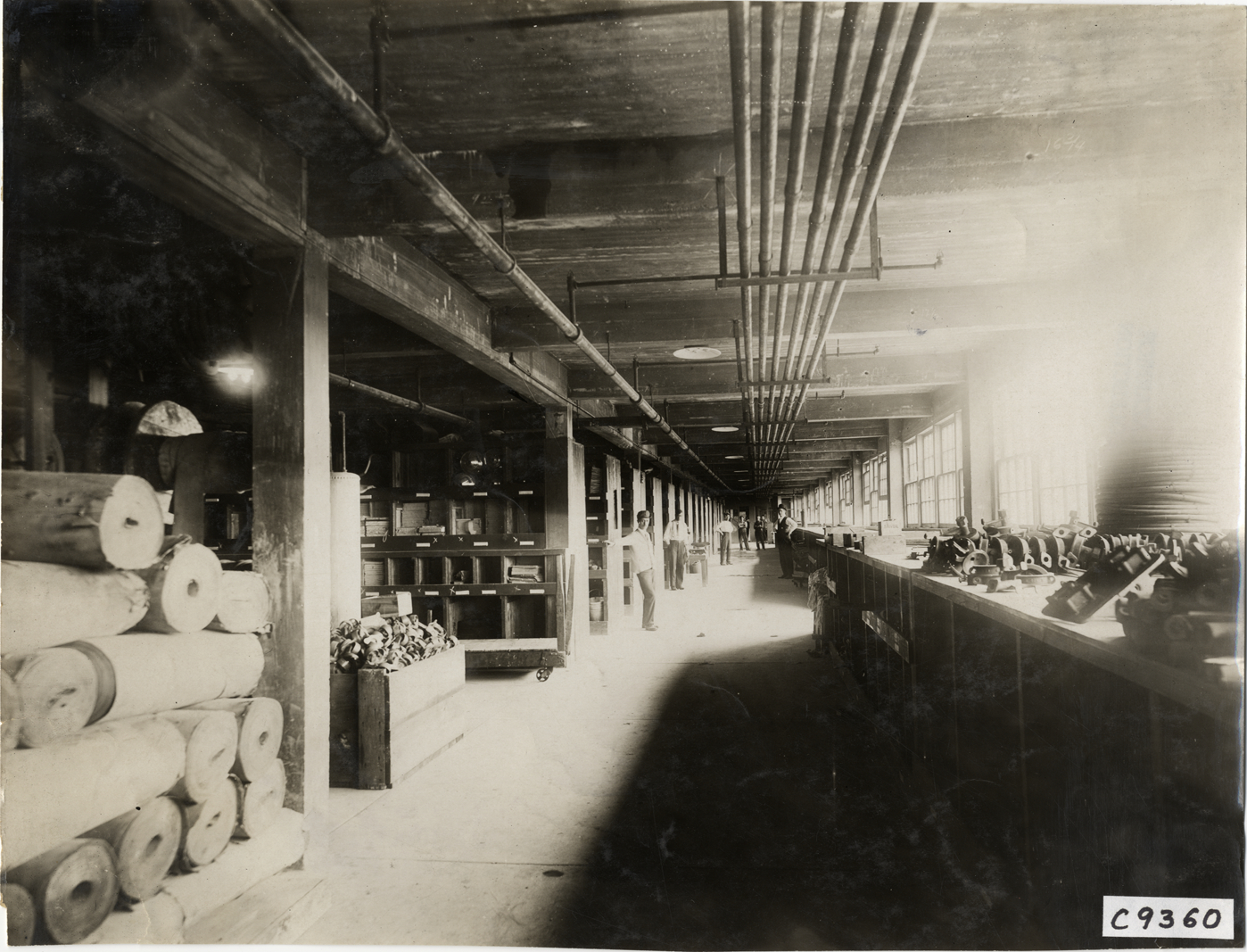 Interior of Rapid Motor Vehicle Company factory