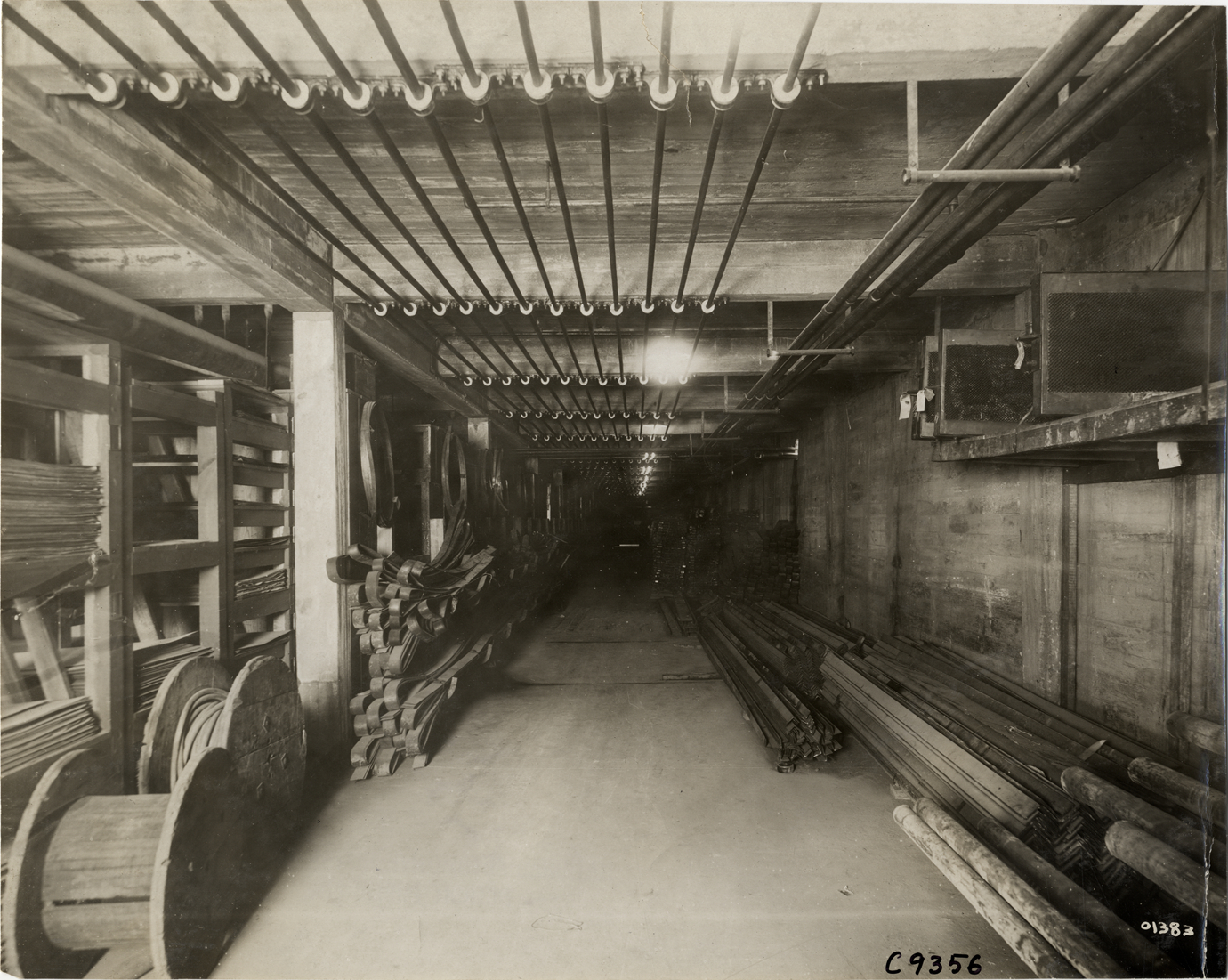 Interior of Rapid Motor Vehicle Company factory