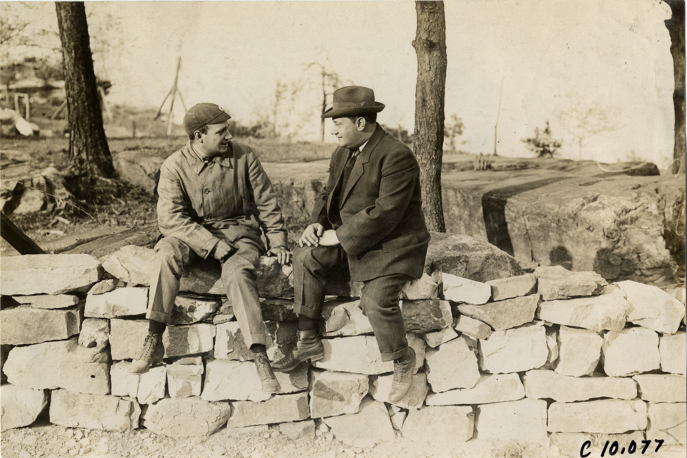 Louis Strang and Billy Pickens, 1909 Lookout Mountain Hill Climb