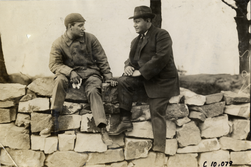 Louis Strang and Billy Pickens, 1909 Lookout Mountain Hill Climb