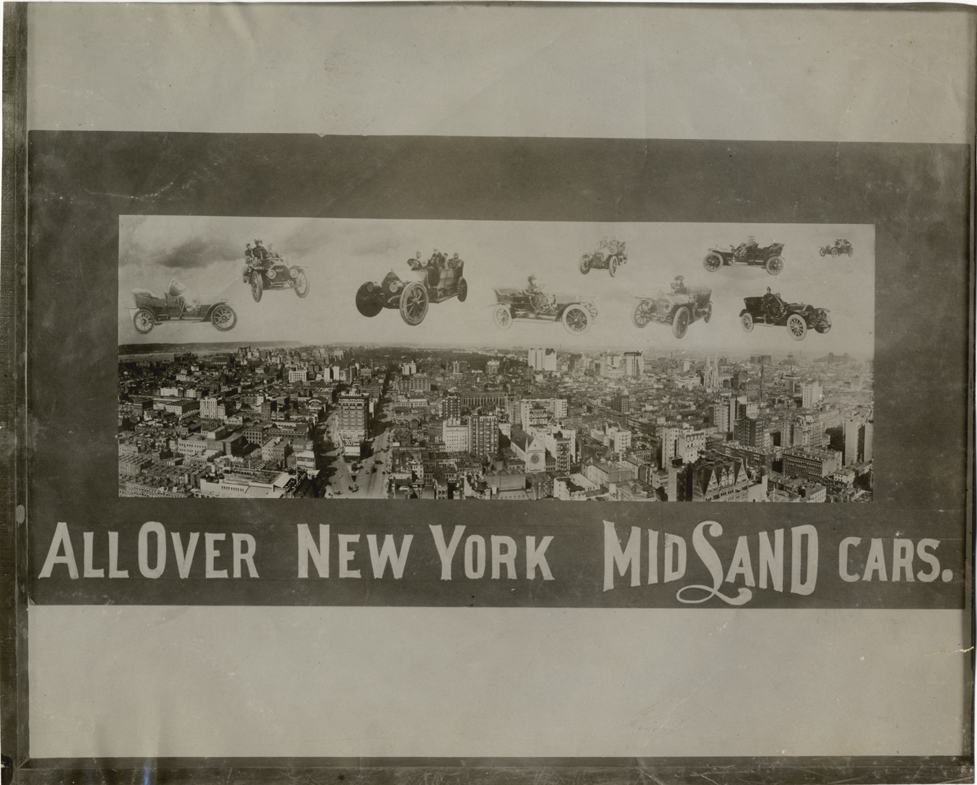 Advertisement for 1910 Midland automobiles