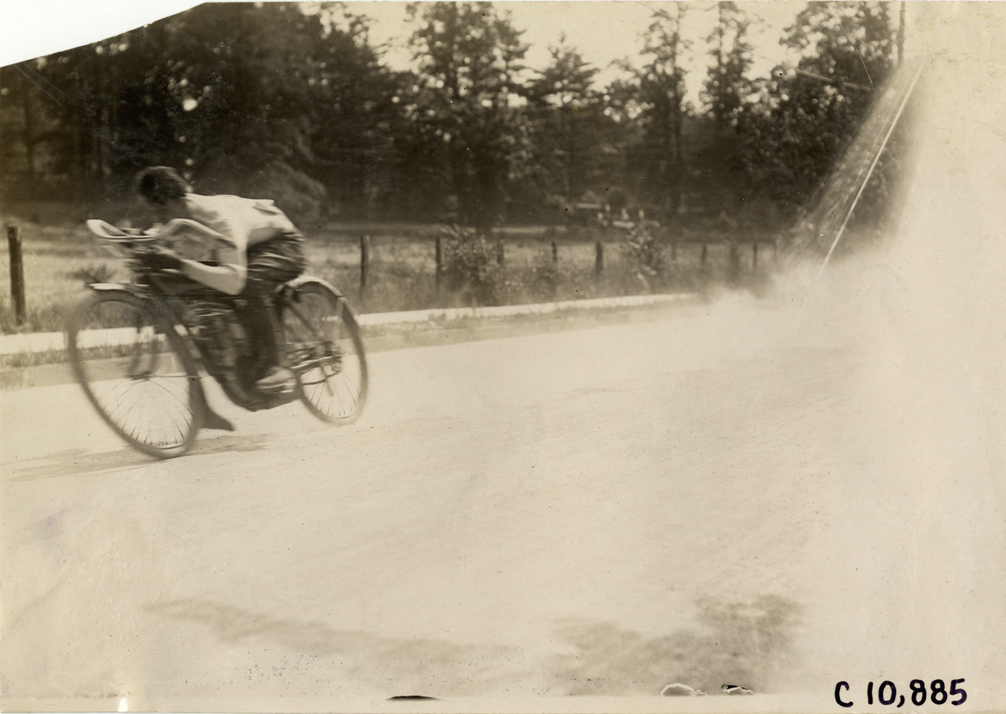 Motorcyclist, 1909 New York Motorcycle Club spring run