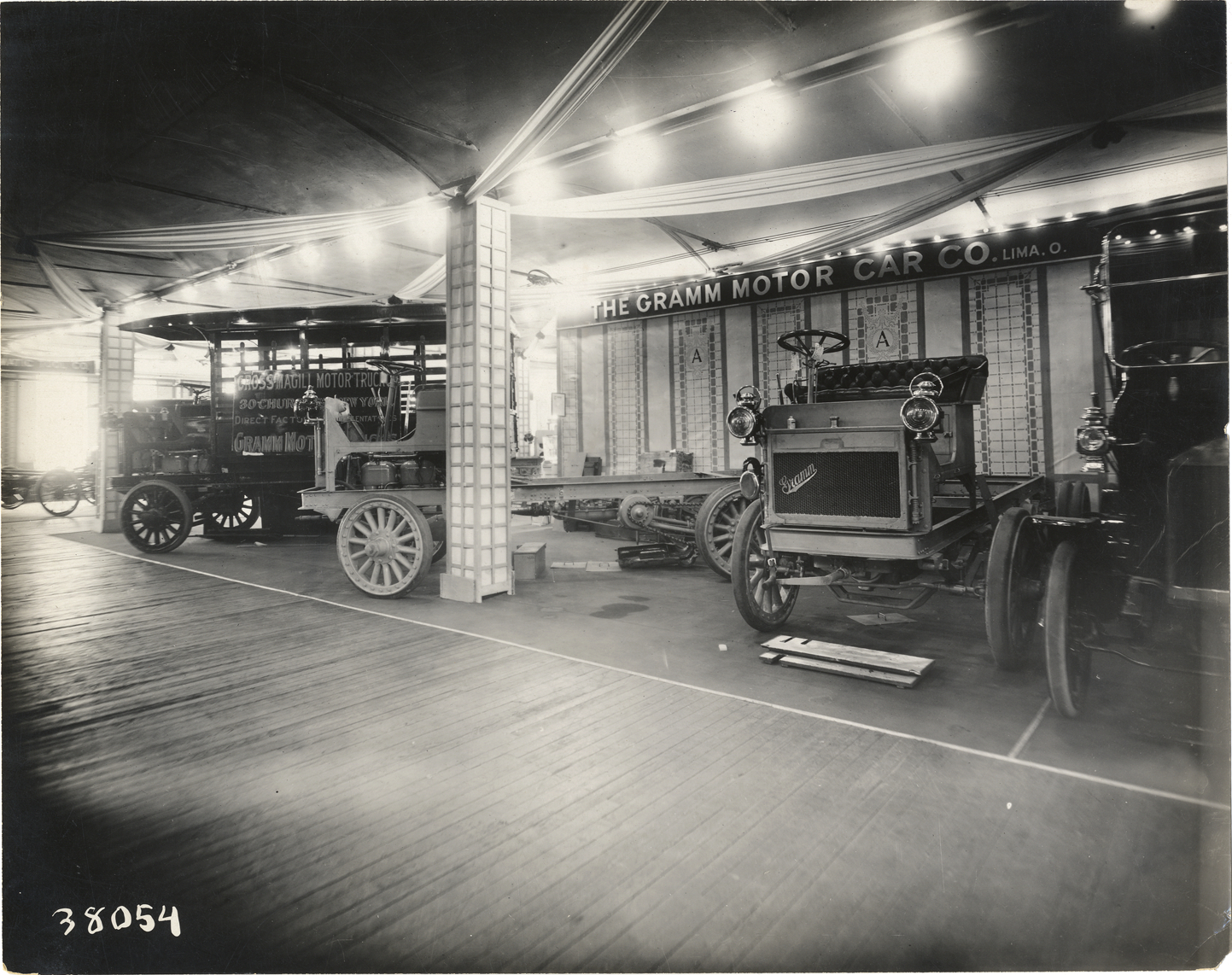 Gramm trucks on display