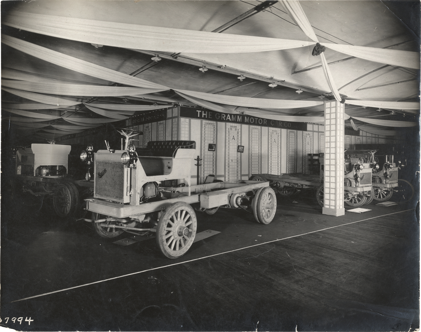 Gramm trucks on display