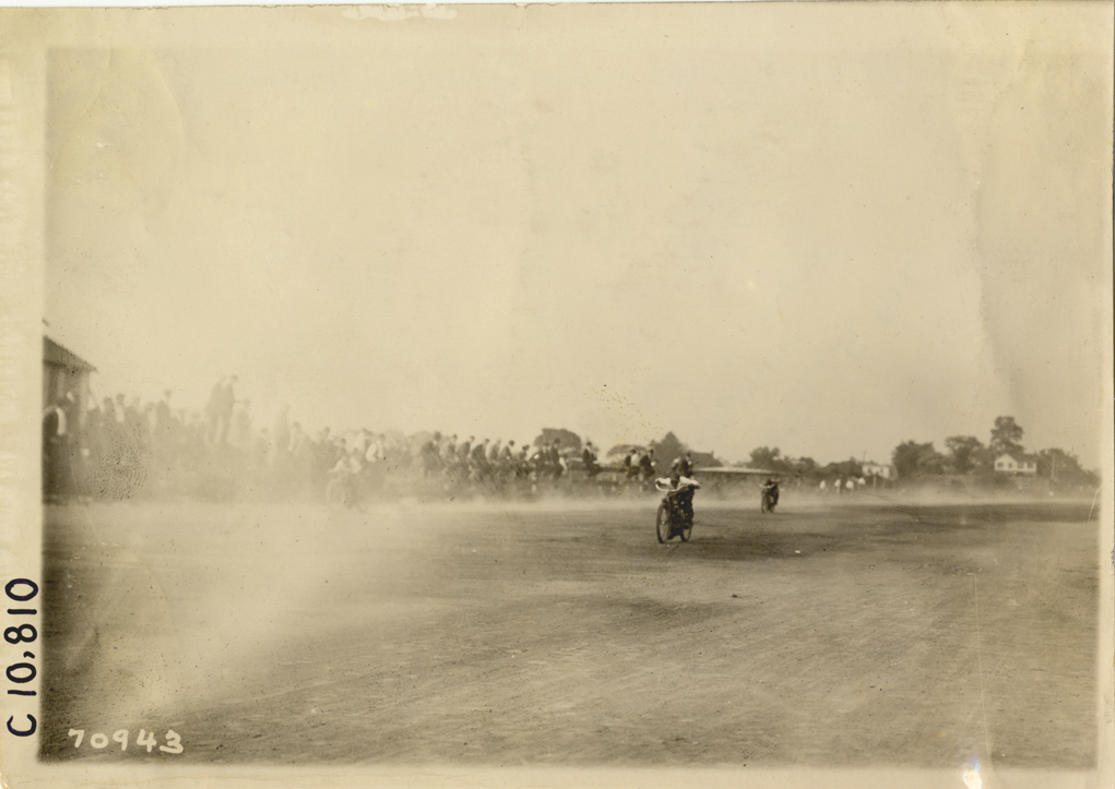 Motorcycle race, 1911 Guttenberg motorcycle races