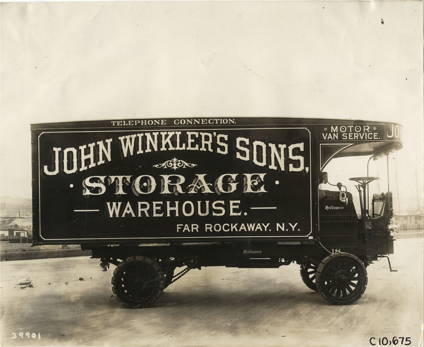 1911 Reliance truck, John Winkler's Sons