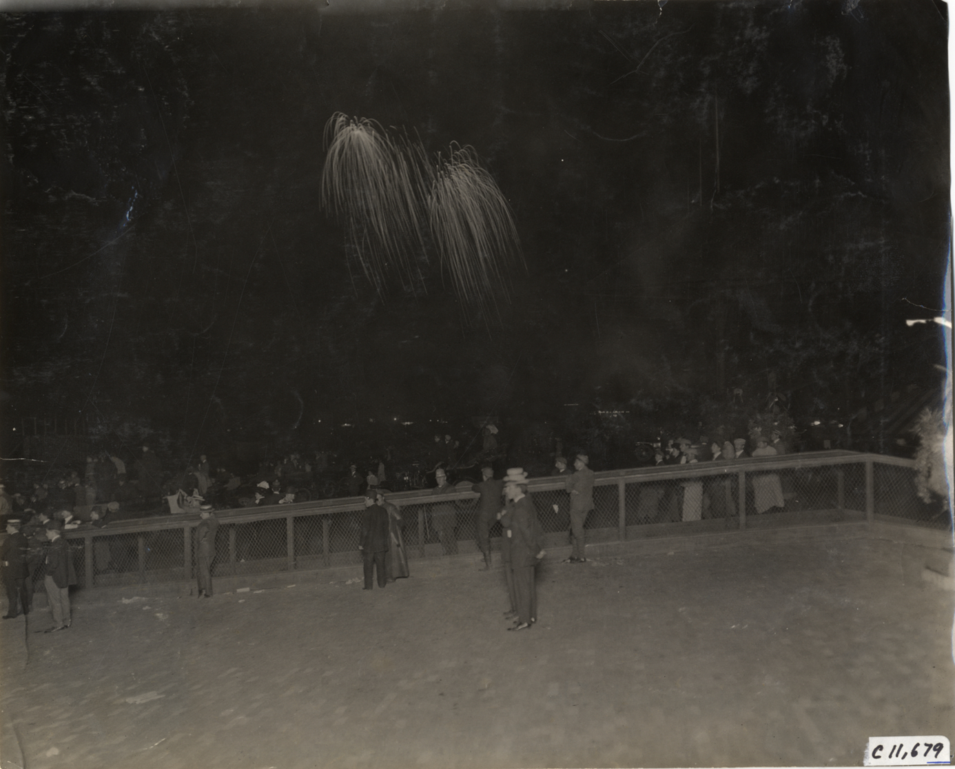 Fireworks, 1908 Brighton Beach races