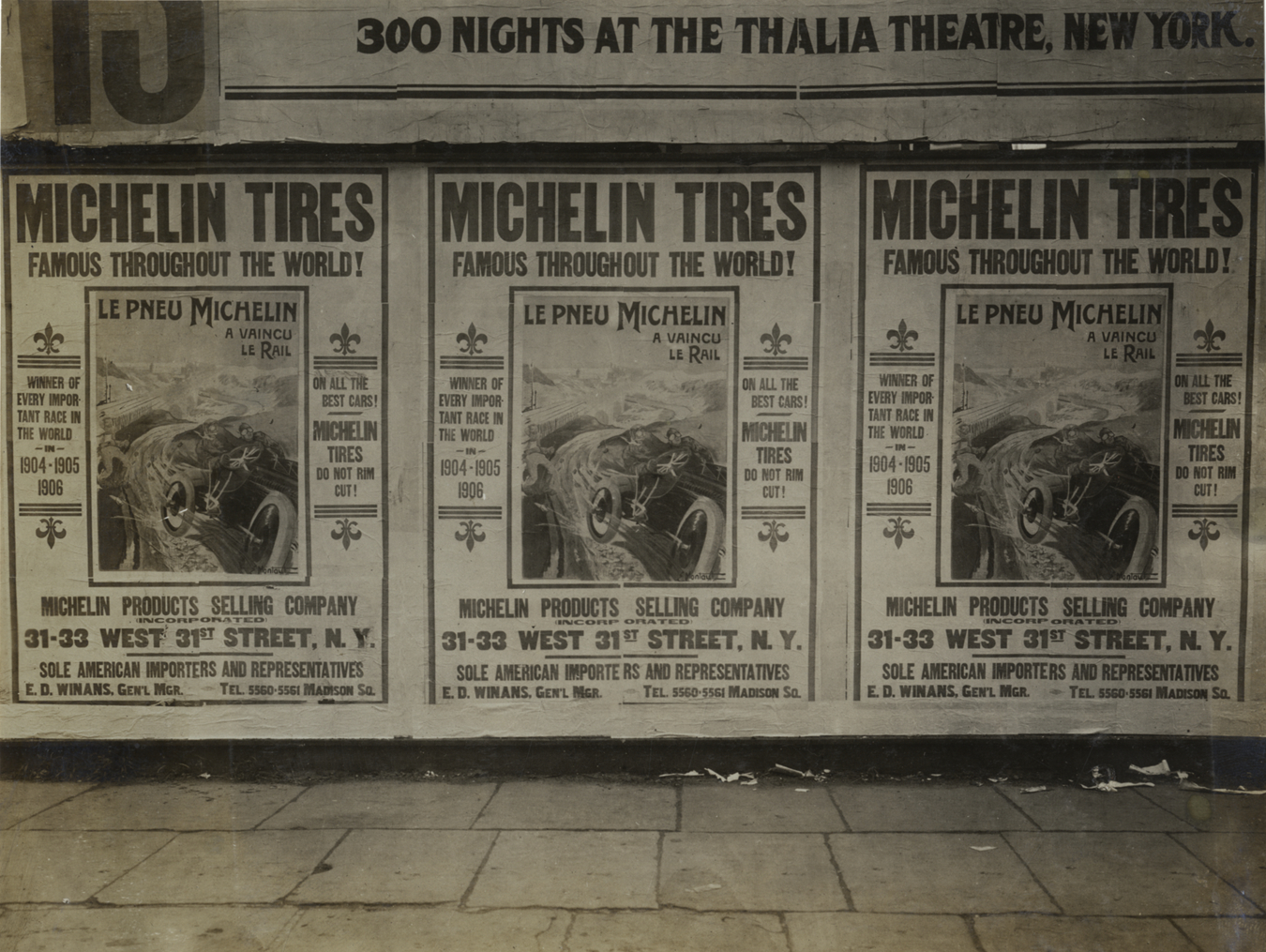 Michelin tires posters