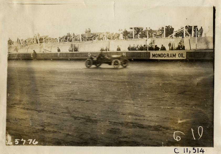 Driver in racecar, Atlanta Speedway
