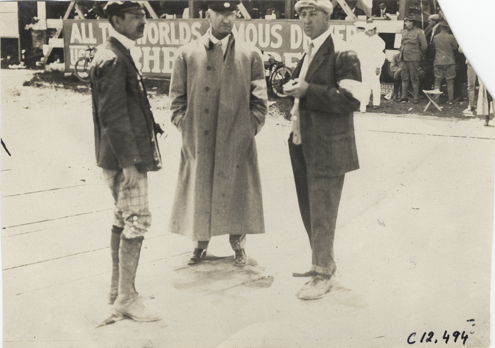 Racing officials, 1909 Crown Point races