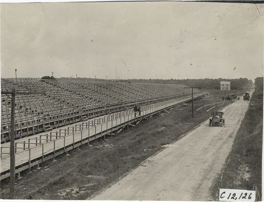 Grandstand, 1909 Crown Point races