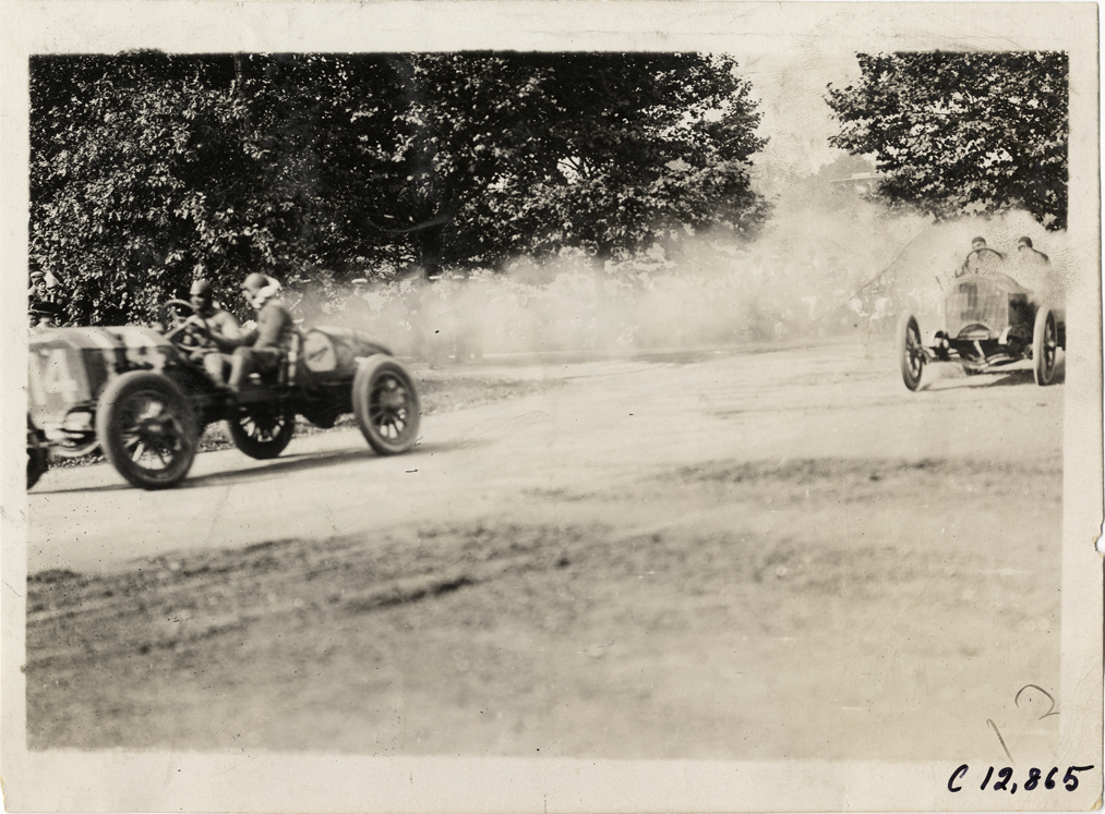 Automobile race, 1909 Fairmount Park races
