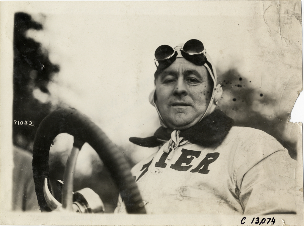 Harry Grant in Lozier racecar, 1911 Fairmount Park races