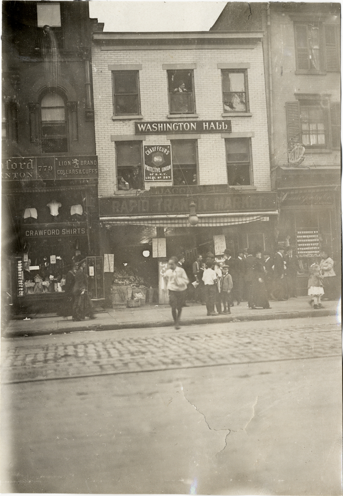Washington Hall, 1908 Fairmount Park races