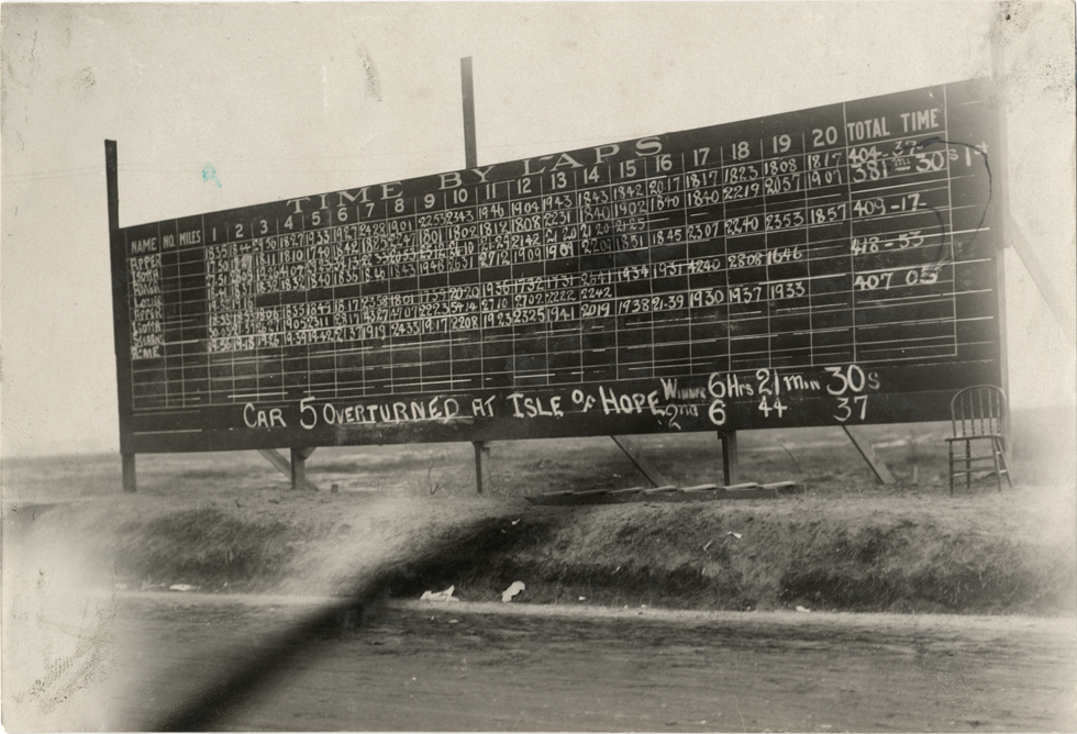 Scoreboard, 1908 Grand Prize races
