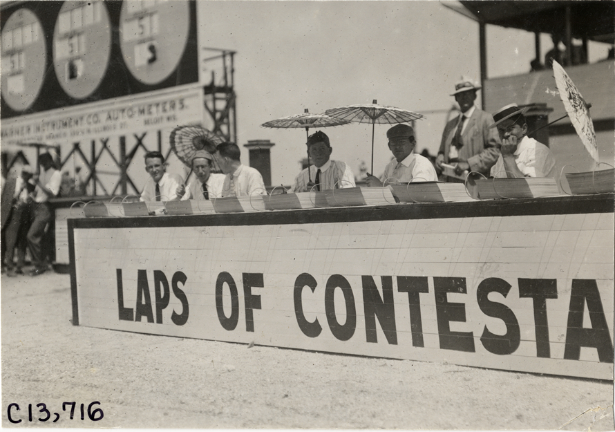 Officials, 1909 Indianapolis races