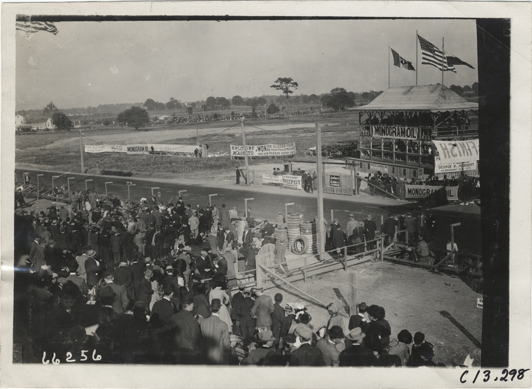View of course, 1910 Grand Prize races
