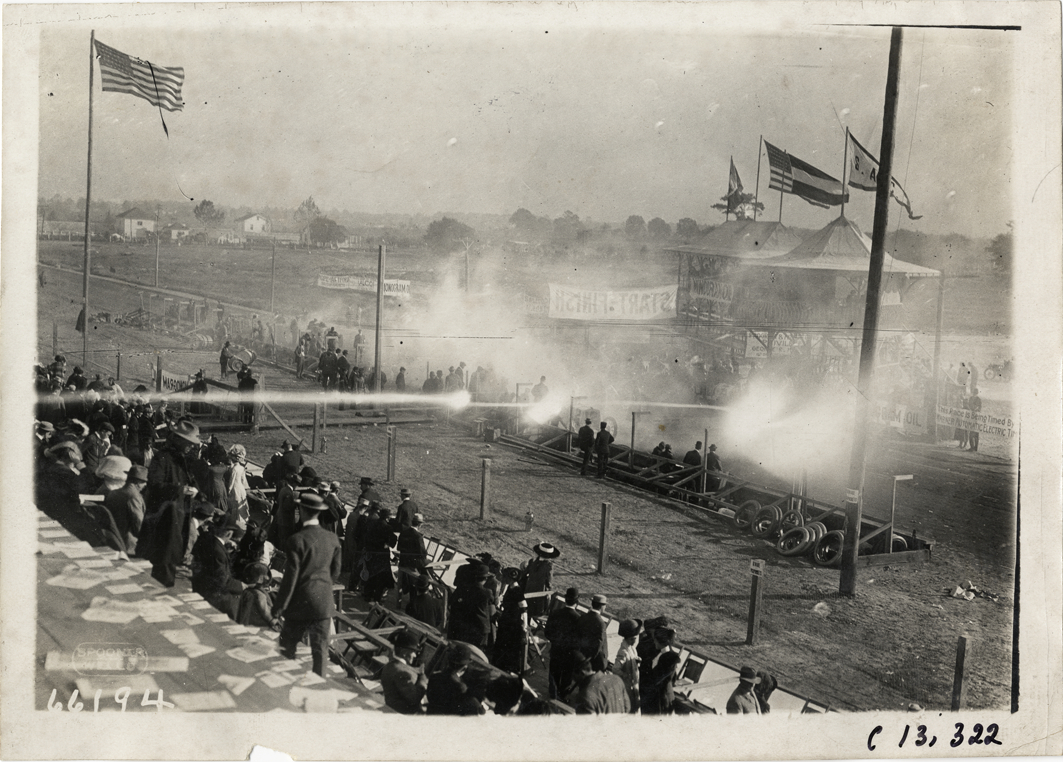 View of course, 1910 Grand Prize races