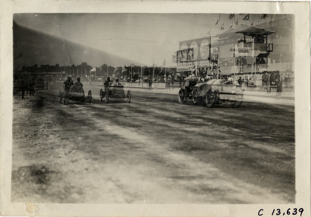 Racecars, 1909 Indianapolis races