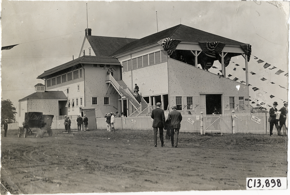 Clubhouse, 1908 Long Branch races