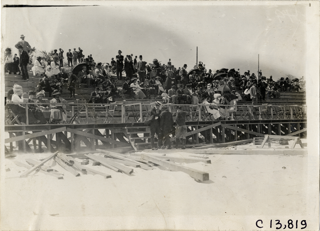 Spectators, 1911 Jacksonville automobile races