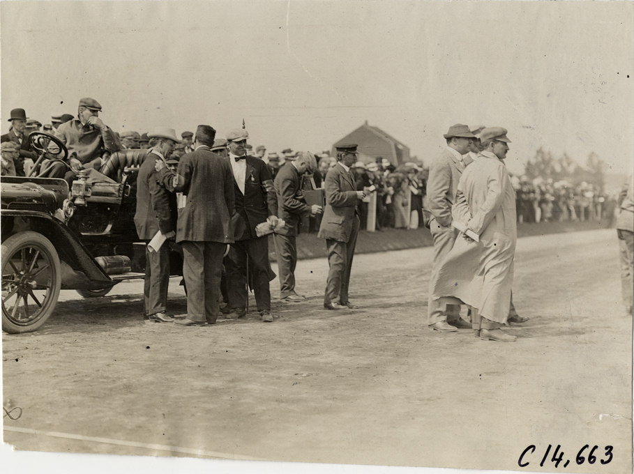 Officials, 1909 Readville races