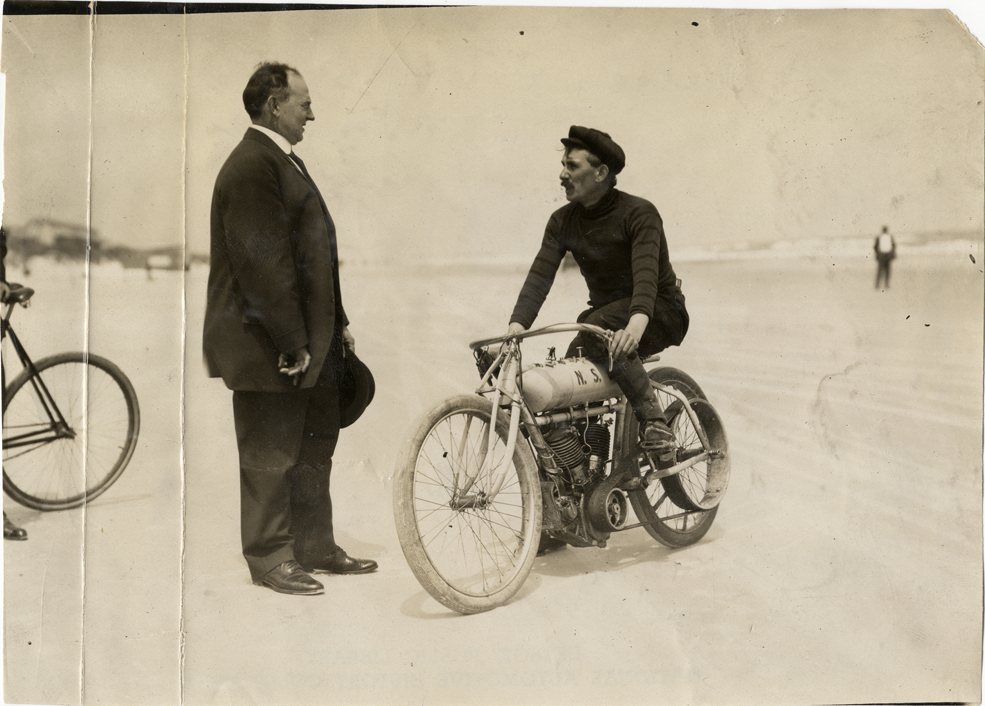 R.F. Kelsey and Eugene Gaestrel, 1909 Ormond-Daytona races