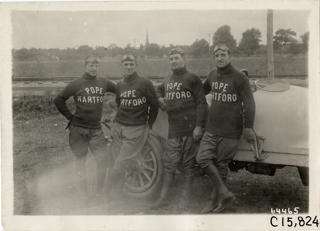 Pope-Hartford team, 1910 Vanderbilt Cup races