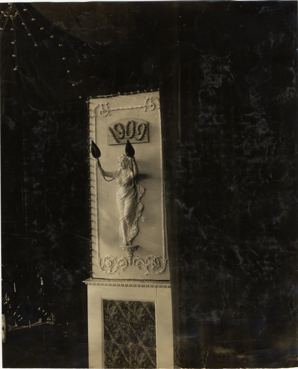 Wall sconce, 1909 Boston Auto Show
